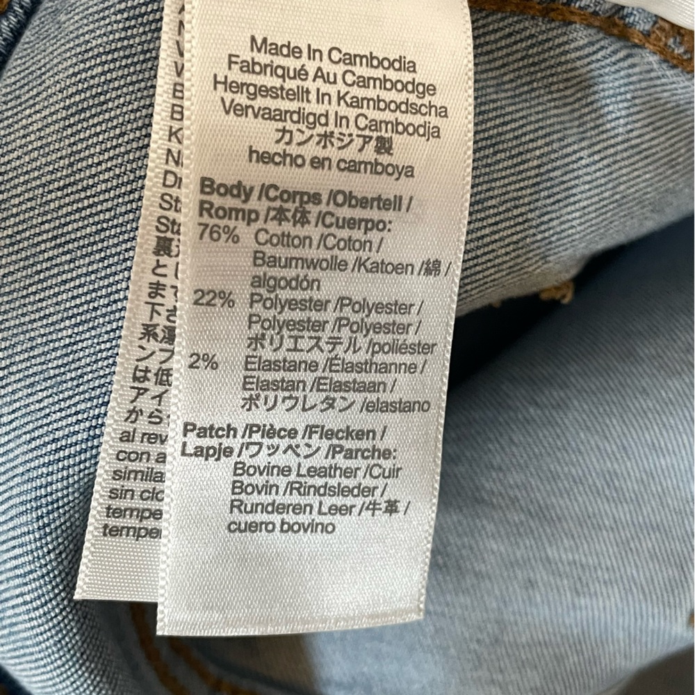 Madewell Curvy Roadtripper High Rise Conroe Wash Authentic Jeans Size 30 - Picture 10 of 12